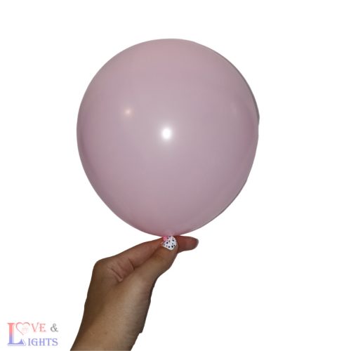 Rózsaszín latex lufi - 23 cm átmérő