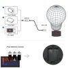  Elza mintás LED lámpa - Jégvarázs / Frozen