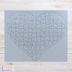 108 db-os szív alakú egyedi puzzle