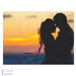 70 db-os téglalap alakú egyedi puzzle - A5