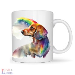 Tacskó mintás színes bögre -2