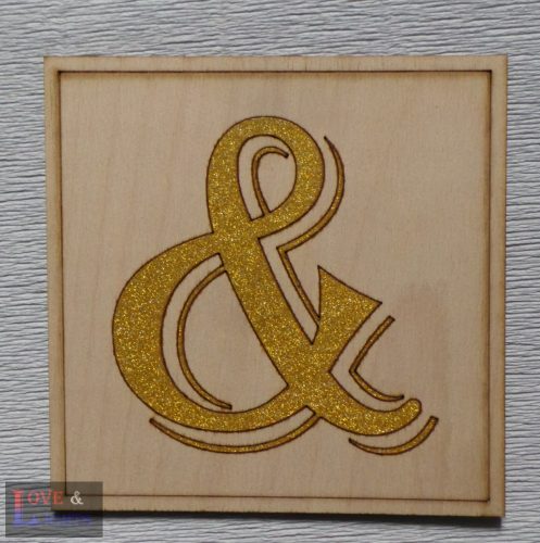  Scrabble fa betűk - egyedi fali dekoráció - 10*10 cm