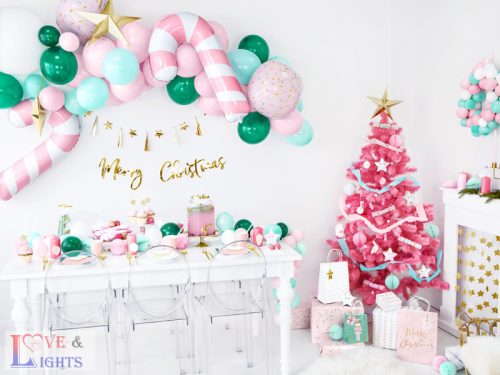 Karácsonyi szalvéta -  Merry Christmas arany felirattal