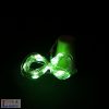 Napelemes LED-es borosüveg világítás - zöld színű- 2m