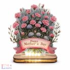 Anyák napi el nem hervadó virágcsokor - led-es lámpa