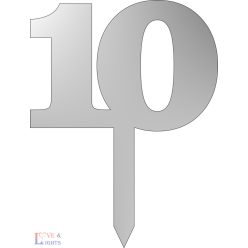 10-es számú tortabeszúró - évfrordulóra
