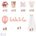 Lánybúcsús szett 10-12 főre