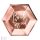 Bride Squad - lánybúcsús tányér szett rosegold színben - 6db