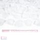 Fehér rózsaszirmos konfetti ágyú - 60cm