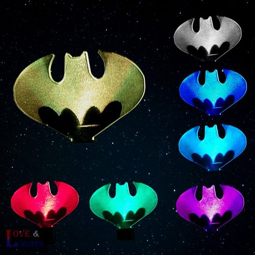 Denevér mintás éjjeli fény