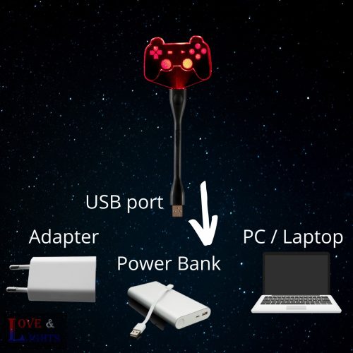 Joystick / XBOX mintás billentyűzet világítás