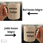 Munkahelyi túlélőkészlet: 1. kávé 2. kuss- vicces feliratos bögre
