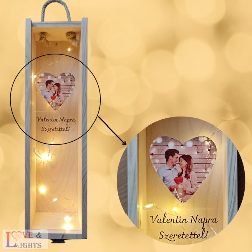 Valentin napi bortartó - saját fotóval