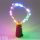 LED-es borosüveg világítás - színes fényű- 2m