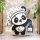 Névre szóló panda - éjjeli fény gyermekeknek