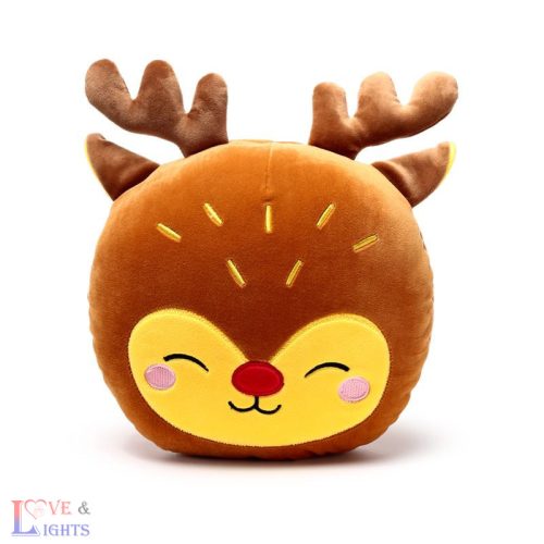 2 az 1-ben Plüss Párna & Takaró, Karácsonyi - Rudolph Rénszarvas - Blankeazzz