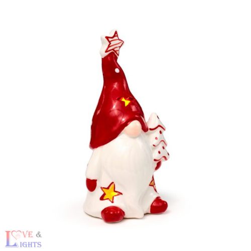 Dekoráció, LED-es, Karácsonyi - Manó