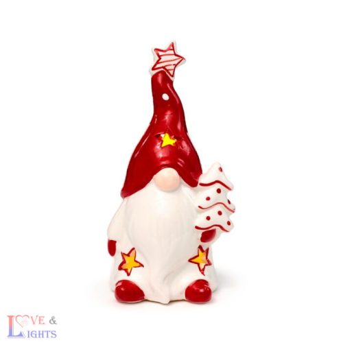 Dekoráció, LED-es, Karácsonyi - Manó