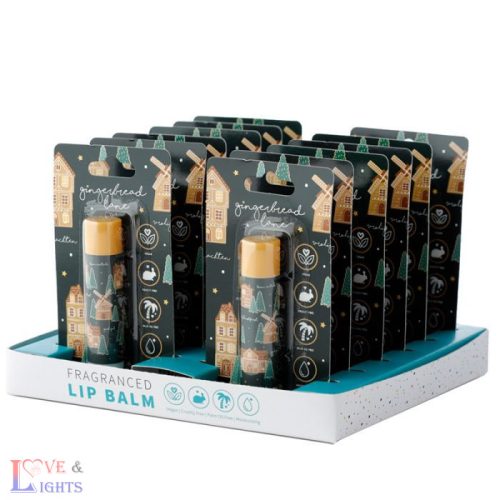 Ajakbalzsam Stick, Karácsonyi - Mézeskalács Figurák (Mézeskalács)