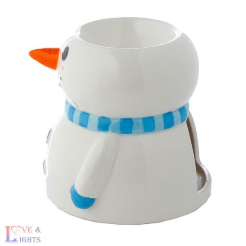 Aromalámpa, Kerámia - Hóember Formájú