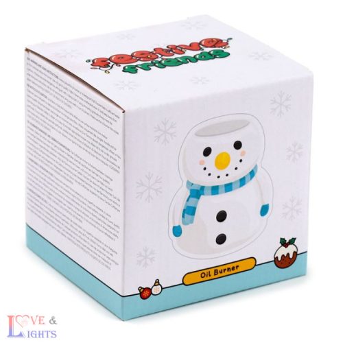 Aromalámpa, Kerámia - Hóember Formájú