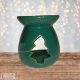Aromalámpa, Kerámia - fenyő mintás zöld
