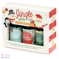   Parfümolaj Szett, 3 db-os, Karácsonyi - Fahéj, Forralt Bor, Karácsonyi Keksz - 3x10ml