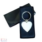 Saját fényképes szív alakú kulcstartó