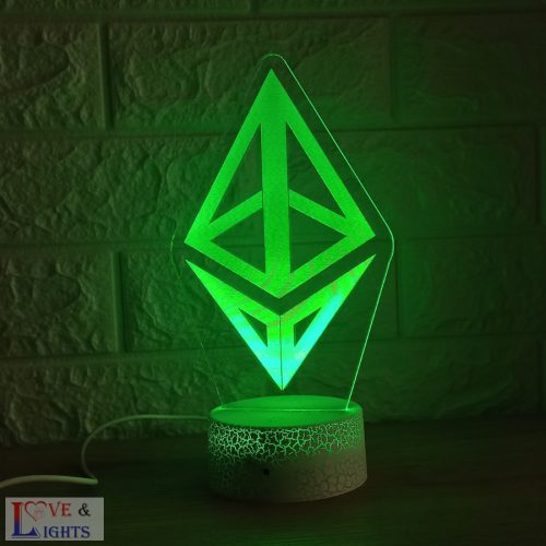 3D lámpa - Ethereum