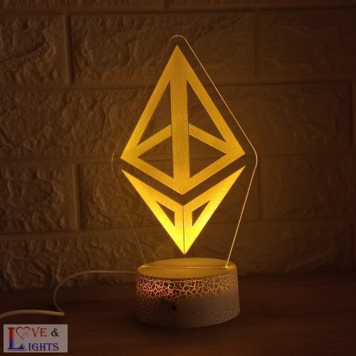 3D lámpa - Ethereum