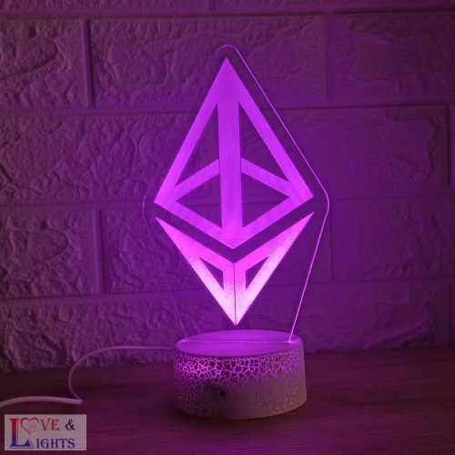 3D lámpa - Ethereum