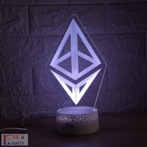 3D lámpa - Ethereum