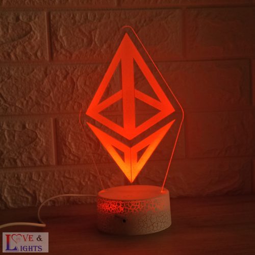 3D lámpa - Ethereum