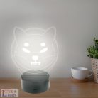Kripto témájú 3D lámpa - Shibainu