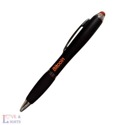 Érintőképernyős toll Bitcoin felirattal