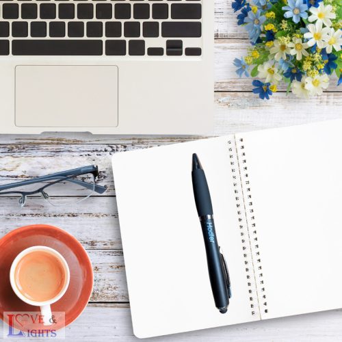 Érintőképernyős toll világító Hodler felirattal