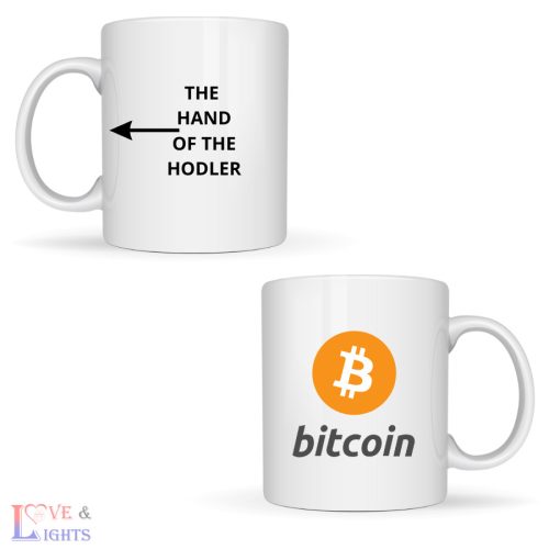 Bitcoin hodler  mintás crypto bögre