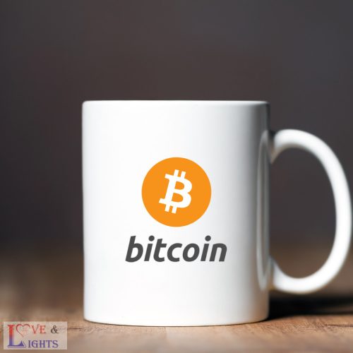 Bitcoin mintás crypto bögre