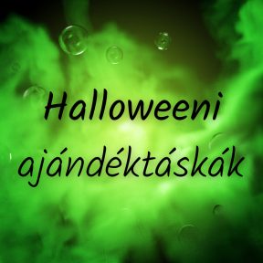 Halloweeni ajándéktáskák