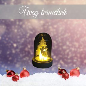 Üveg díszek