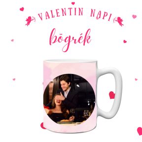 Valentin napi bögrék