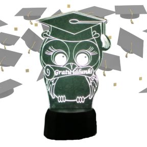 3D -illúzió lámpák ballagásra, diplomaosztóra