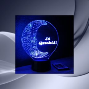 3D lámpa férfiaknak karácsonyra